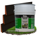 Tenco Houtcoat Zwart