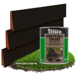 Tenco Houtcoat Waterbasis Zwart