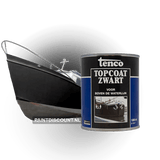 Tenco Topcoat Zwart