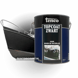 Tenco Topcoat Zwart