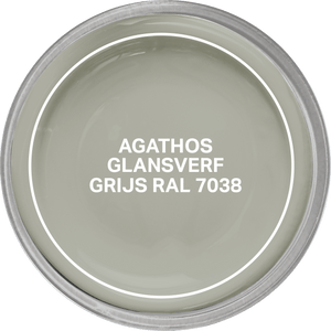 Agathos Glansverf High Solid 750ml Grijs RAL 7038 (outlet)