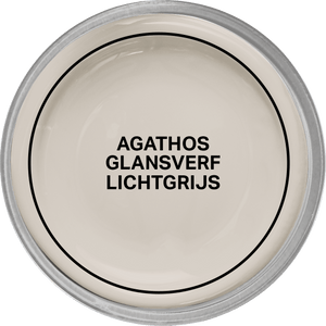 Agathos Glansverf High Solid 750ml Lichtgrijs