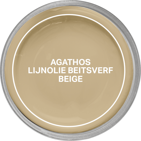 Agathos Lijnolie Beitsverf 750ml Beige (outlet)