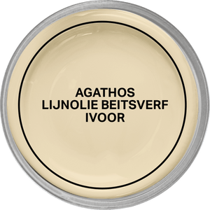 Agathos Lijnolie Beitsverf 750ml Ivoor (outlet)