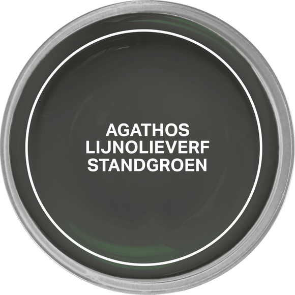 Agathos Glans Lijnolieverf 750ml Standgroen (outlet)