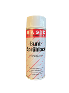 Basic Buntlack spray hoogglans