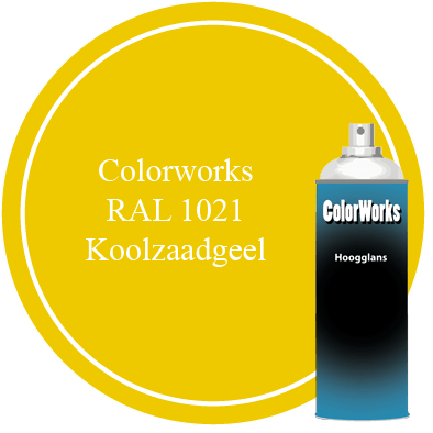 Motip Colorworks Koolzaadgeel RAL 1021