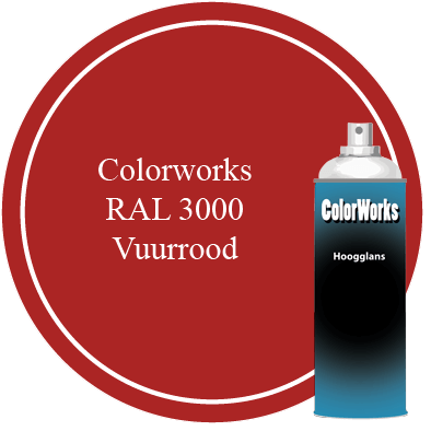 Motip Colorworks Vuurrood RAL 3000