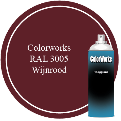 Motip Colorworks Wijnrood RAL 3005