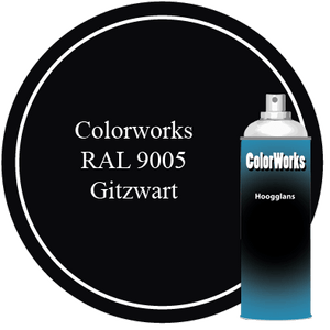 Motip Colorworks Gitzwart RAL 9005