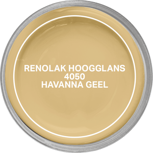 RenoLak Hoogglans 0.75L - 4050 Havanna Geel