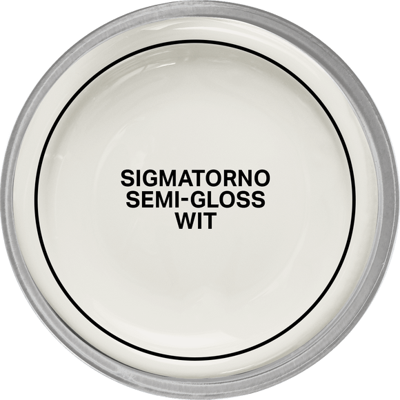 Sigmatorno Semi-gloss - 1L - WIT (outlet)