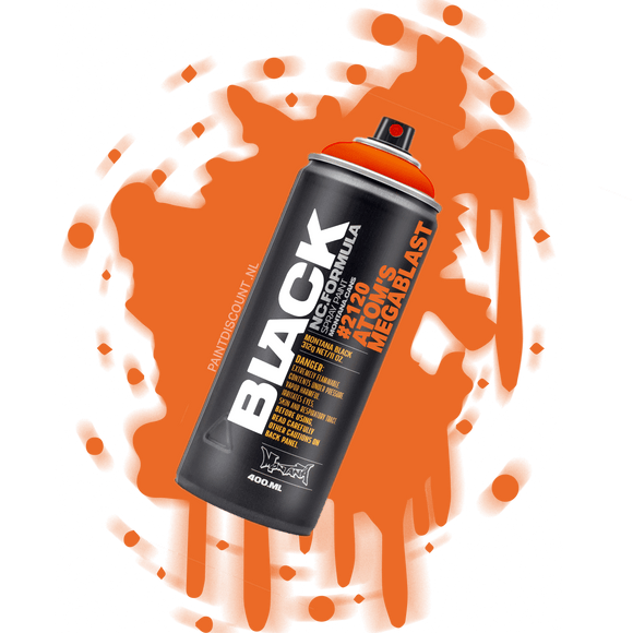 Montana Black 400ml Blk2120 Atom'S Megablast