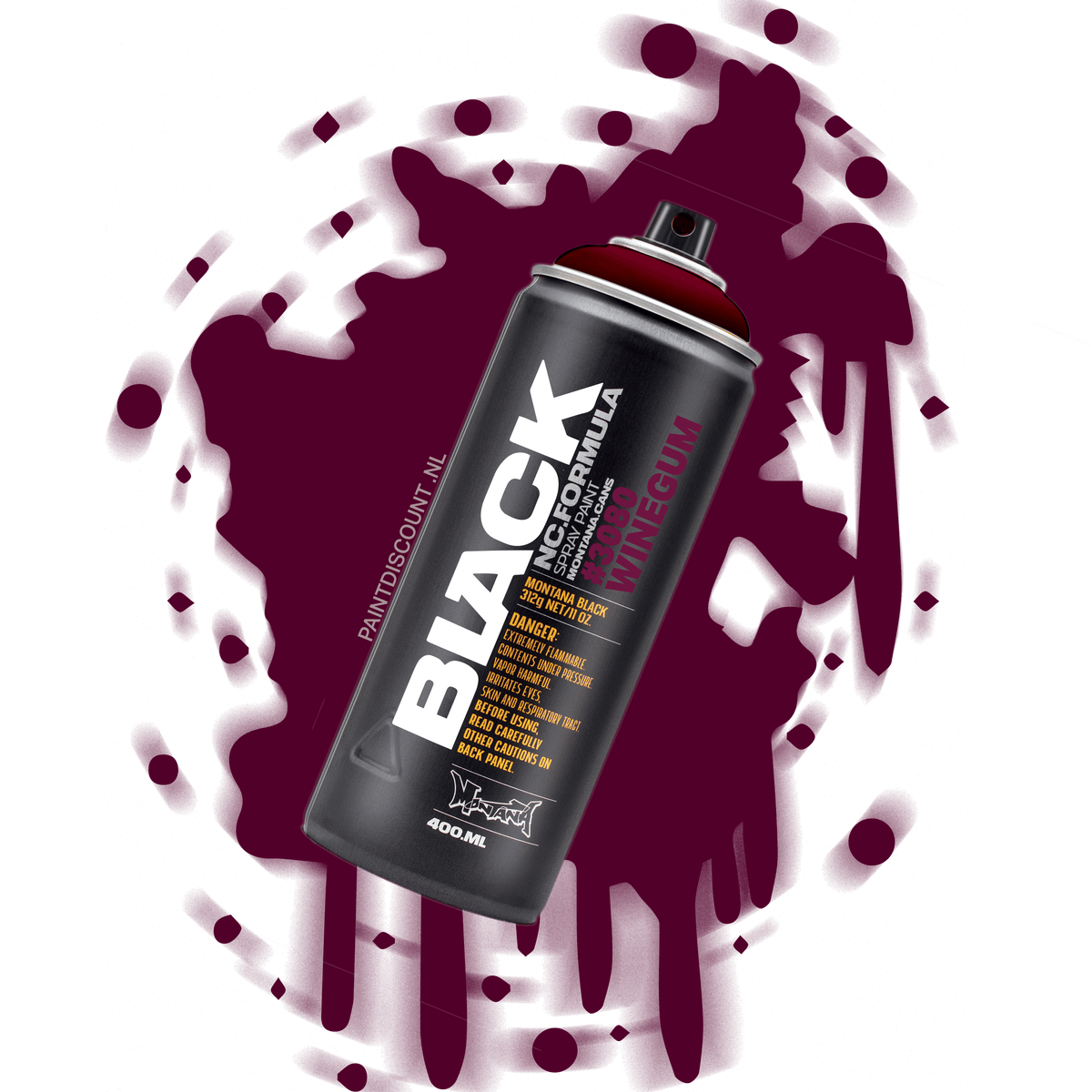 Montana Black Spray Paint Winegum