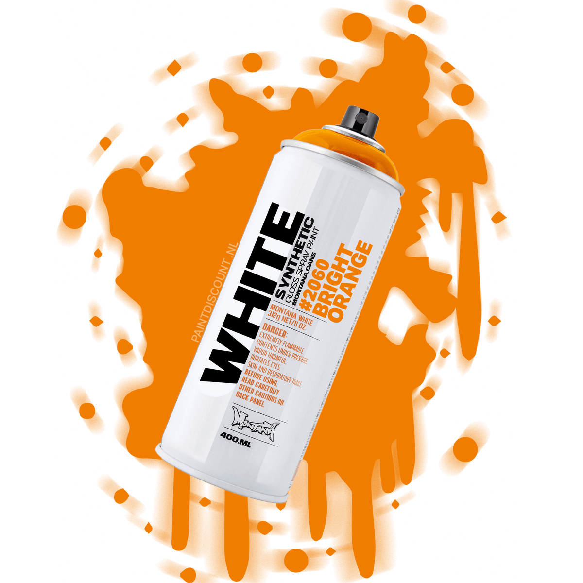 Montana White Synthetic Spray Paint