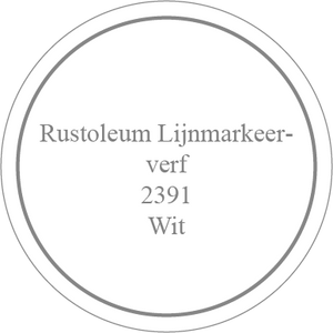 Rustoleum Lijnmarkeerverf 2391 wit