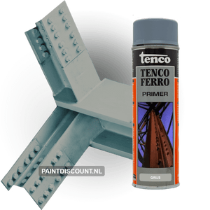Tencoferro Industriespray Primer Grijs 500ml
