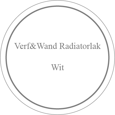 Verf&Wand Radiatorlak Wit HG 750ml
