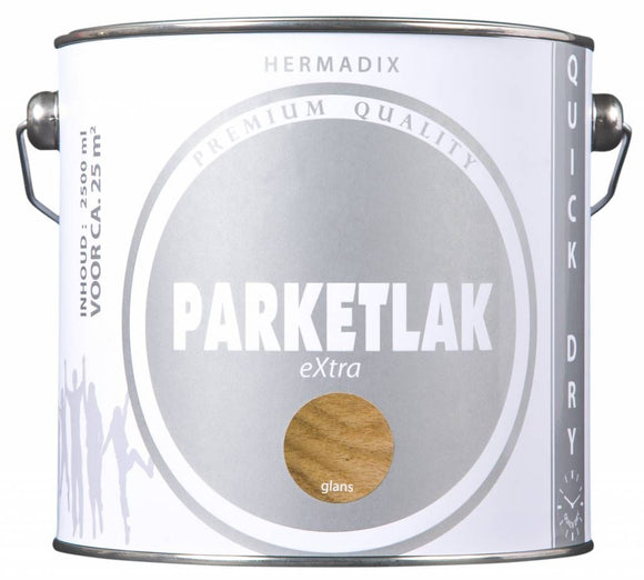 Hermadix Parketlak Extra Blank Glans - 2,5L