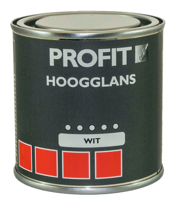 Profit Hoogglans Wit 250ml