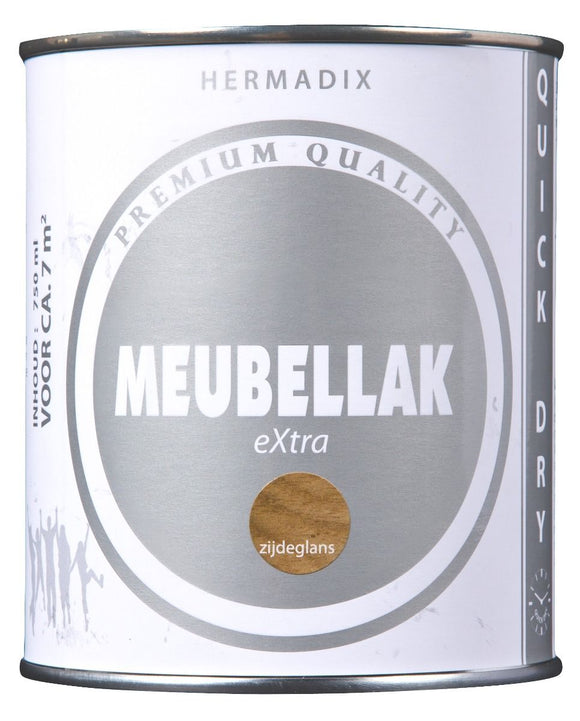 Hermadix Meubellak Extra Blank Zijdeglans - 750ml