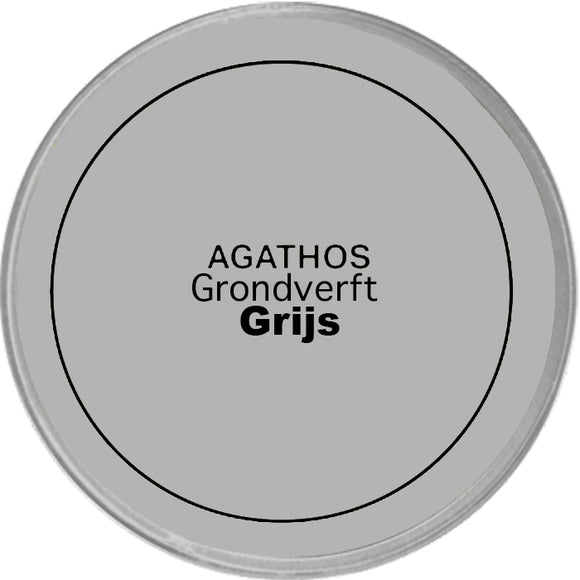 Agathos Lijnolie Grondverf 750ml grijs OUTLET