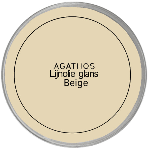 Agathos Lijnolie glans 2,5L beige OUTLET