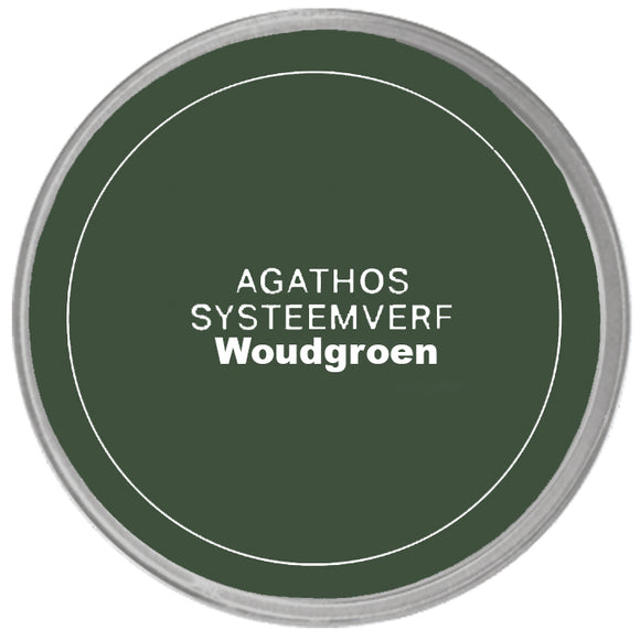 Agathos Systeemverf High Solid 750ml Woudgroen OUTLET