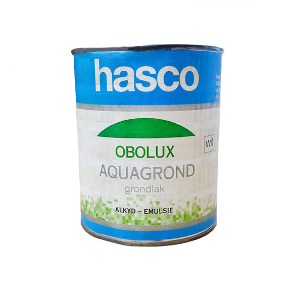 Hasco obolux aquagrond grondlak wit 750ml