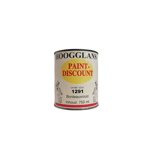 PD Hoogglans 1291 Bordeauxrood 750ml