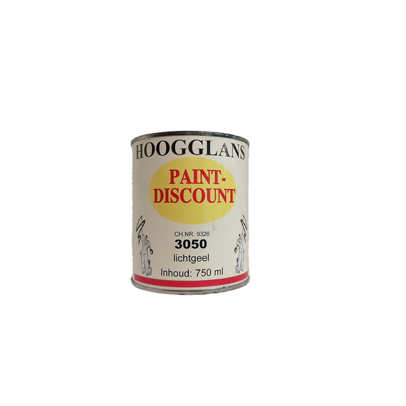 PD Hoogglans 3050 lichtgeel 750ml