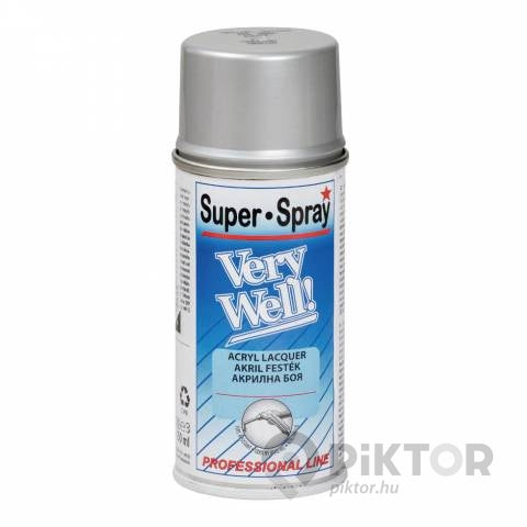 Superspray verywell Ral9006 zilver 150ml