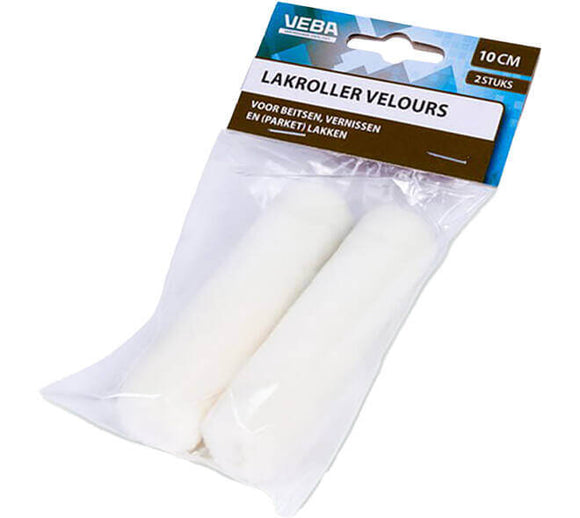 Lakroller Velours 10cm (2st)