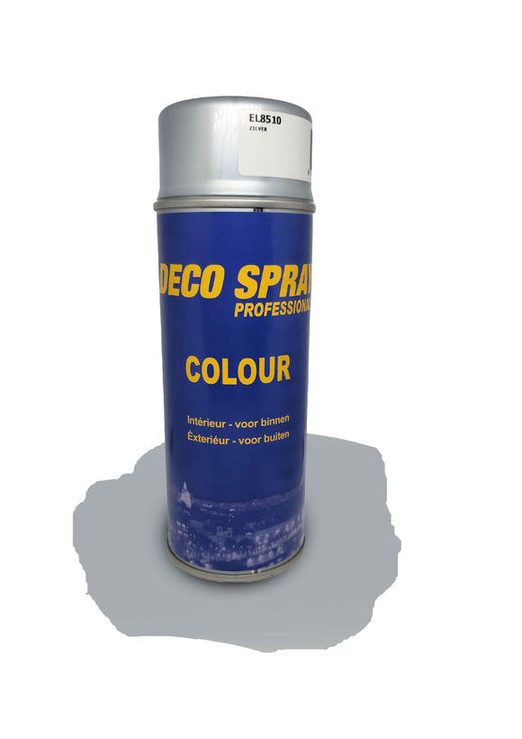 Deco spray colour zilver 400ml EL8510