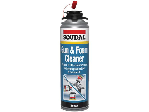 Soudal gun en foamcleaner  500ml