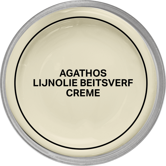 Agathos Lijnolie Beitsverf 750ml Creme (outlet)
