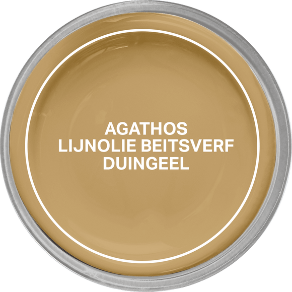 Agathos Lijnolie Beitsverf 750ml Duingeel (outlet)
