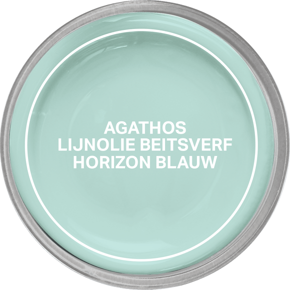 Agathos Lijnolie Beitsverf 750ml Horizon blauw (outlet)