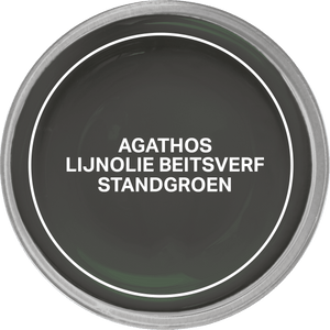 Agathos Lijnolie Beitsverf 750ml Standgroen (outlet)