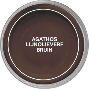 Agathos Glans Lijnolieverf 750ml Bruin (outlet)
