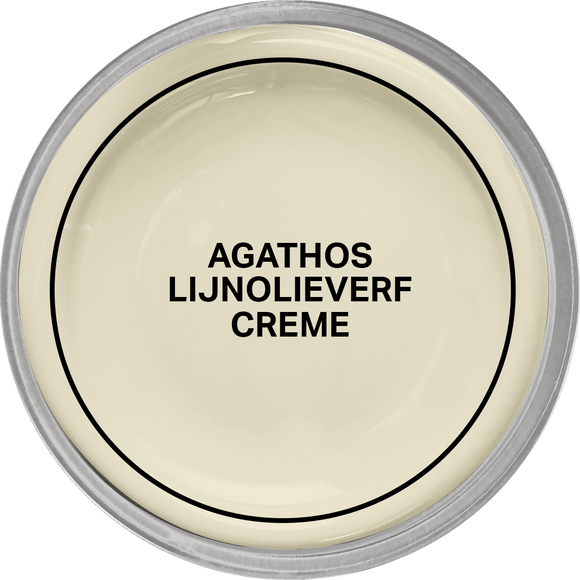 Agathos Glans Lijnolieverf 750ml Creme (outlet)