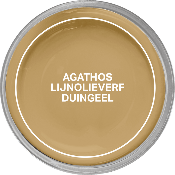Agathos Glans Lijnolieverf 750ml Duingeel (outlet)