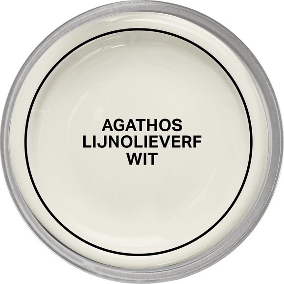 Agathos Glans Lijnolieverf 750ml Wit (outlet)