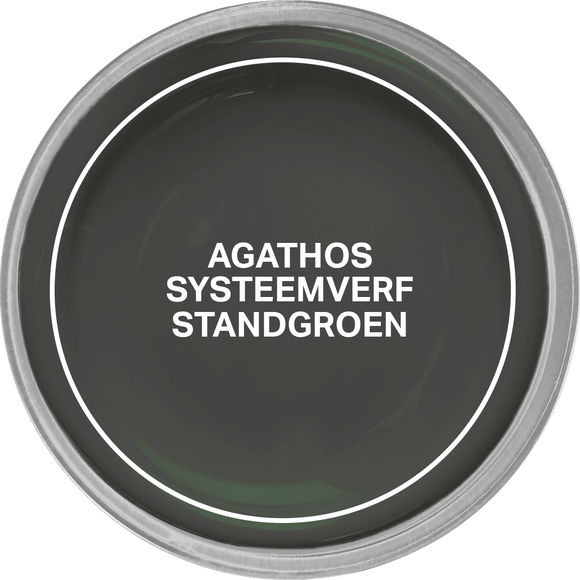 Agathos Systeemverf High Solid 750ml Standgroen (outlet)