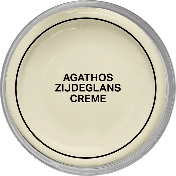 Agathos Zijdeglans Lijnolieverf 750ml Creme (outlet)