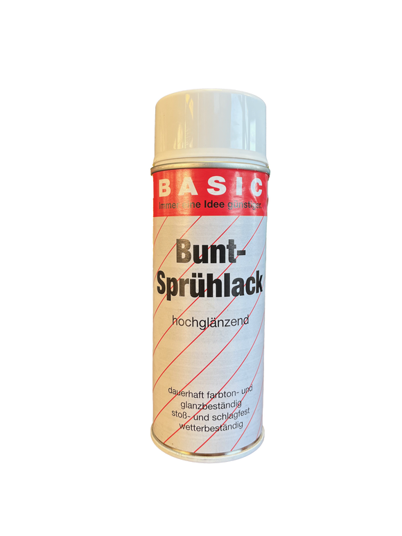 Basic Buntlack spray hoogglans