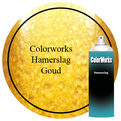 Motip Colorworks Hamerslag Goud