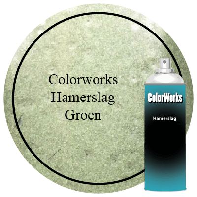 Motip Colorworks Hamerslag Groen
