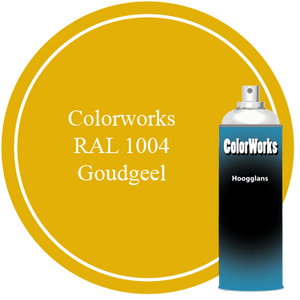 Motip Colorworks Goudgeel RAL 1004