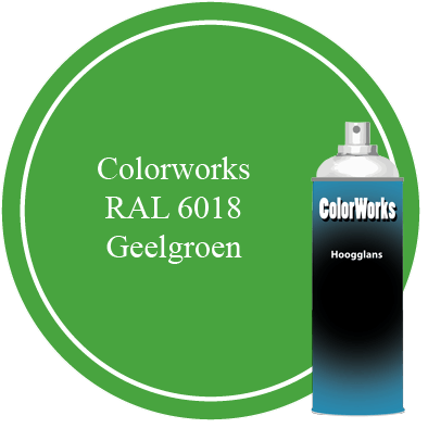 Motip Colorworks Geelgroen RAL 6018